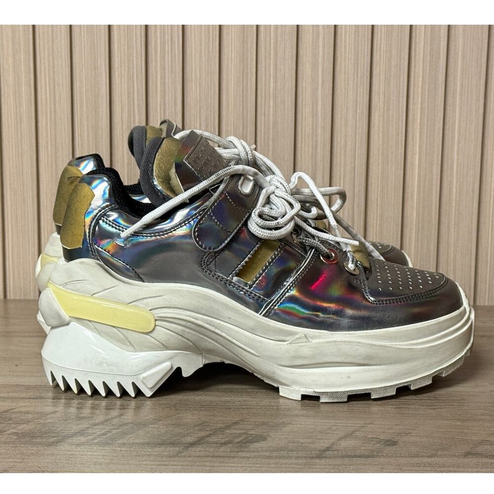 Maison Margiela Women’s Trainer “Holographic” Shoes Silver EU 37.5 / US 6